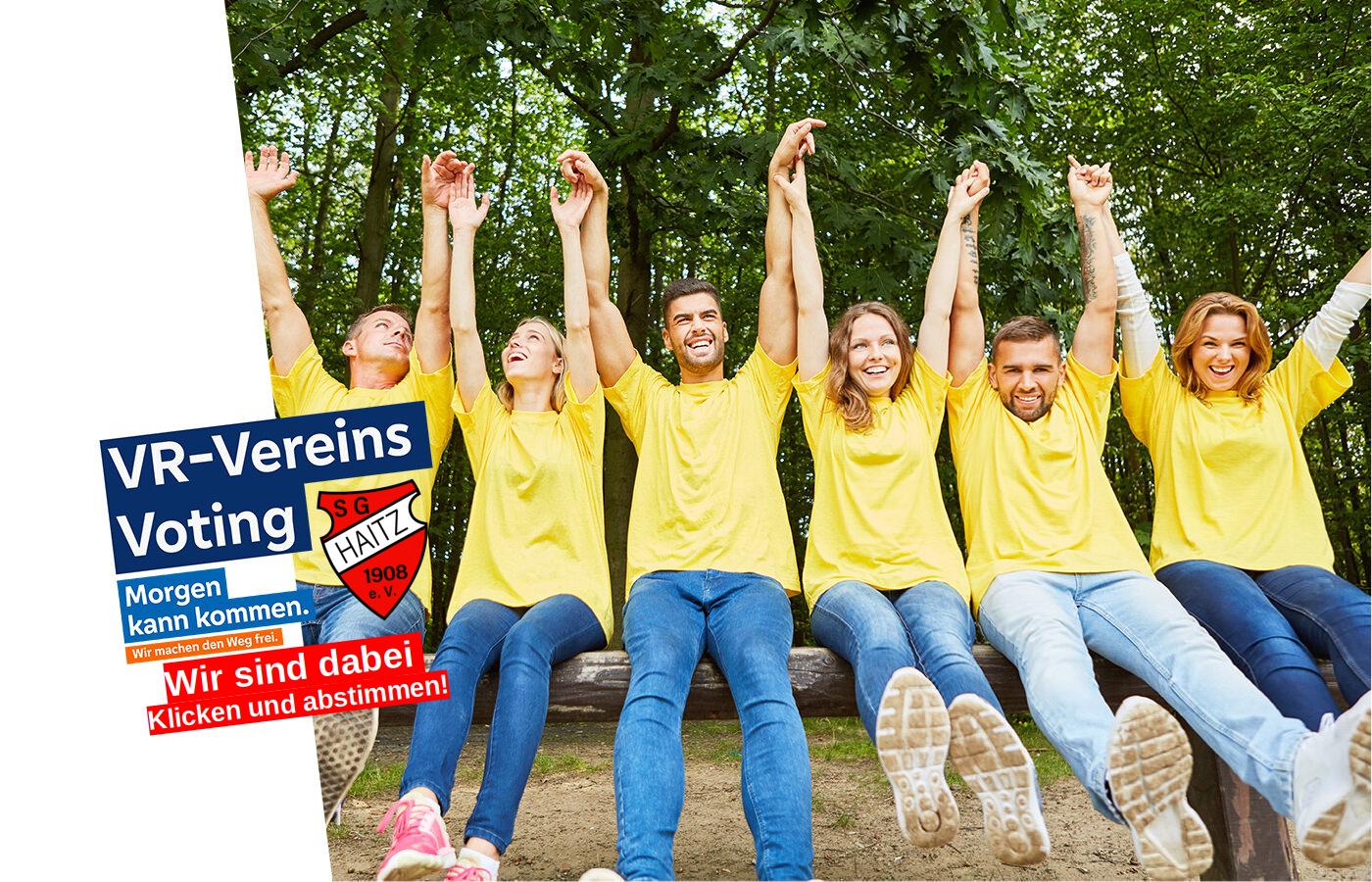 Banner für die Aktion 'VR Vereinsvoting'