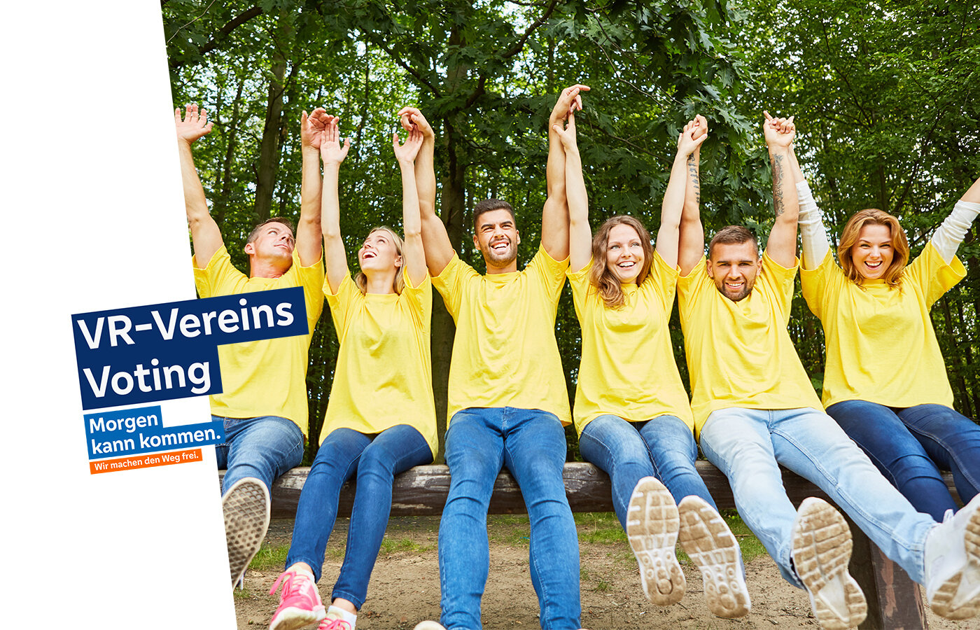 Werbebanner für das VR-Vereinsvoting 2025