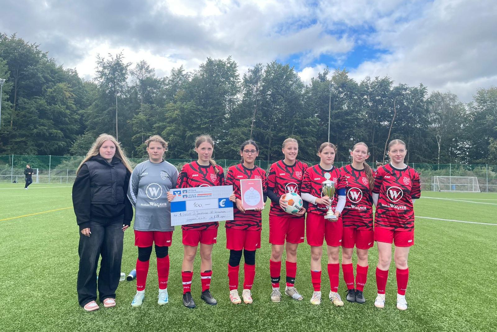 Gruppenfoto des U16-Teams