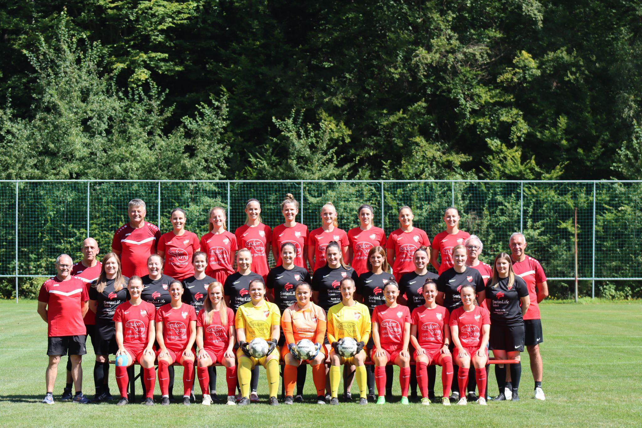 Gruppenfoto des Frauen-Teams